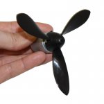 Ki Φ115mm Blade Propeller Engines & Motors πλαστικός έλικας μοτέρ, προπέλα γιά εκπαιδευτικη κατασκευη και hobby